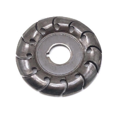 

Multifunctional High Hardness Wood Carving Disc 12 Teeth 16mm Bore Hole 65mm Diameter Wood Shaping Angle Grinder Woodworking Tool