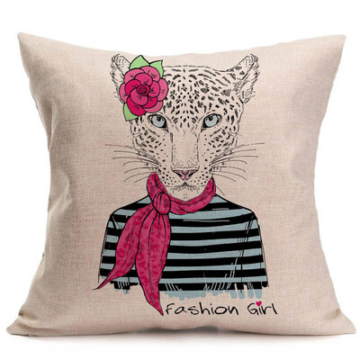 

Tailored Merry Christmas Linen Pillow Cases Sofa Cushion Cover Home Decoration
