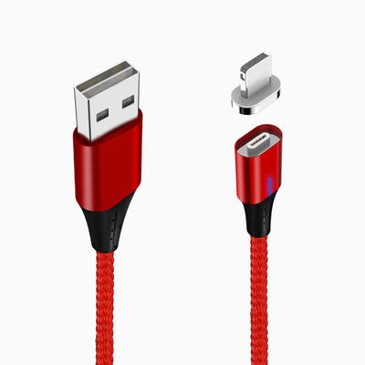 

Dual USB Magnetic Connector 1m 3A QC30 Fast Charging Data Cable Wire Cord