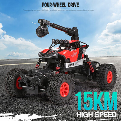 

Siaonvr 116 24G 4WD WIFI HD Camera Double Steering Waterproof Off-Road Vehicle