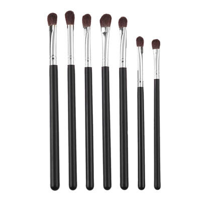 

7pcs Soft Hair Wood Handle Eyeshadow Brush Cosmetics Makeup Brushes Set Kit