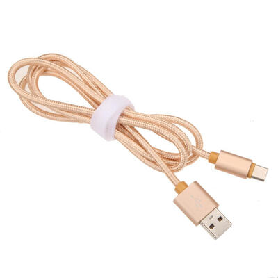 

Type C Cable Nylon Line&Metal Plug Type-C USB31 for Xiaomi 4CLeshi