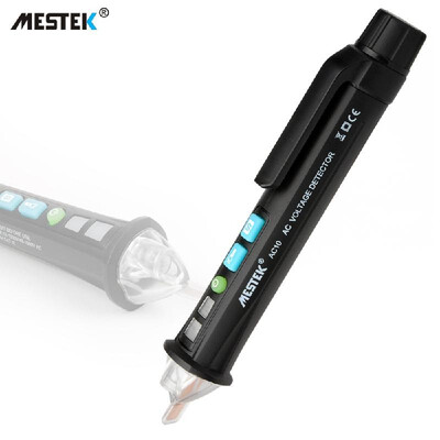 

MESTEK Intelligent Non-contact AC Voltage Tester Pen Shaped Detector with Sound&Light Alarm