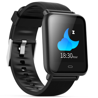 

Q9 Colorful Screen Waterproof Sports Smart Watch for Android iOS with Heart Rate Monitor Blood Pressure Functions