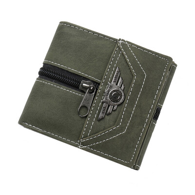 

Tailored 2019 New Mens Retro Coin Pocket Personalized Wallet