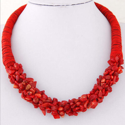 

Elegant Pure Manual Bohemian Amorous Feelings Joker Resin Prepared Meters Short Temperament of Bead Necklace