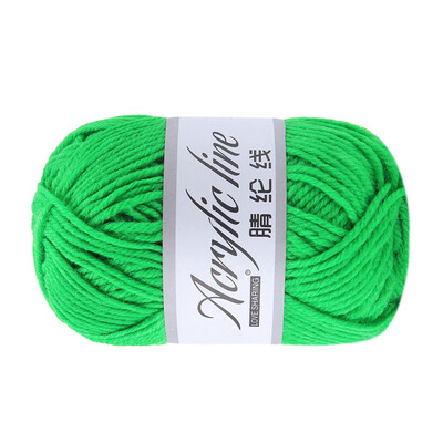 

Toponeto 50g Chunky Wool Roving Scarf Knit Wool Yarn Thickness Warm Hat Household A