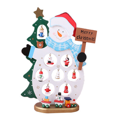 

Tailored Christmas Tree Small Ornament Mini Painted Christmas Tree Decorations