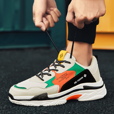 

Autumn&summer plus velvet mens shoes 2019 new net red shoes mens tide shoes wild Korean version of the trend of casual sports shoes