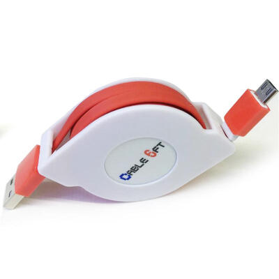 

Micro USB Cable 94ft Retractable Android Charger Data Cable For Samsung Nexus Kindle HTC LG Sony PS4 Tablet-3m