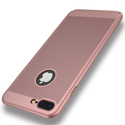 

Goowiiz Phone Case For Iphone 55sSe66s Full Protection Slim Hard PC Breathable Grid Back Cover