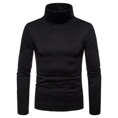 

Mens Thermal Cotton Turtle Neck Skivvy Turtleneck Sweaters Stretch Shirt Tops