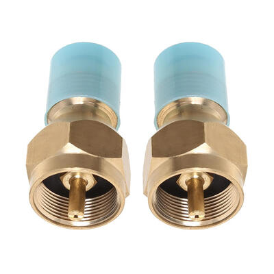 

2PCS Propane Refill Adapter Lp Gas Cylinder Tank Coupler Heater Camping