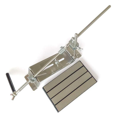 

Upgraded Fixed-angle Knife Sharpener Kit Full Metal Stainless Steel Professional 4 Sharpening Stones
