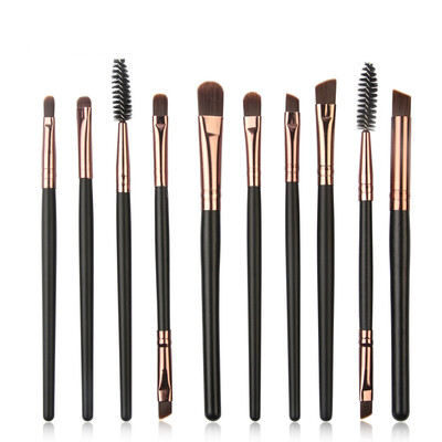 

Toponeto 10pcs Cosmetic Makeup Brush Blusher Eye Shadow Brushes Set Kit