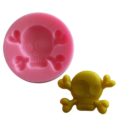 

Siaonvr Silicone Cake Decorating Mold Halloween Ghost Skull Muffin Pudding Mould