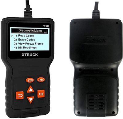 

Beautytrees OBD2 Scanner Y10 Universal Car Diagnostic Tool with Reading&Clearing Error Codes Car Engine Check Scanner