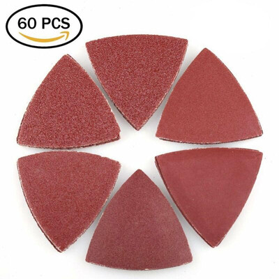 

Triangle Sanding Pads For Oscillating Multitool Hook And Loop Assorted Sandpaper