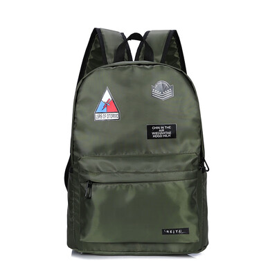 

Backpack mens fashion trend backpack mens computer travel bag school bag junior high school students