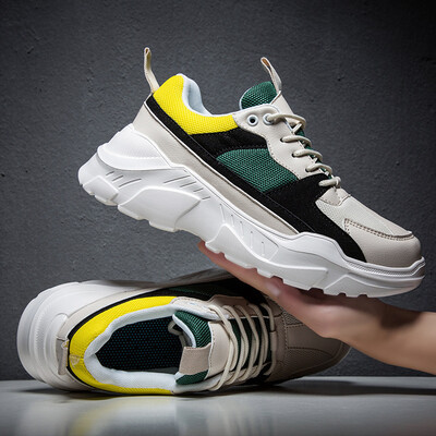 

Sports shoes mens tide shoes fashion running shoes breathable street beats catwalk thick-soled old shoes