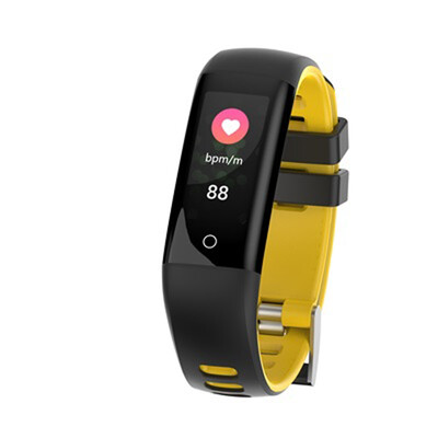 

YKSO Color LCD Screen Heart Rate Blood Pressure Monitor Smart Bracelet Pedometer Sports Fitness Smart Wristband for IOSAndroid