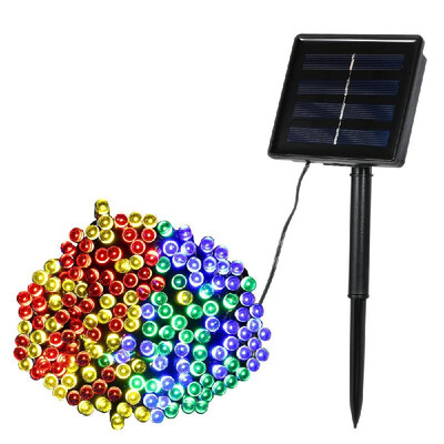 

Solar String Lights 72ft 200 LED Rope Light 8 Modes Multicolor Lights for Party Garden Home Festival Decoration