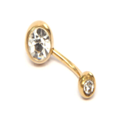 

Womens New Stainless Steel Belly Button Ring Navel Bar Body Piercing Jewelry hot