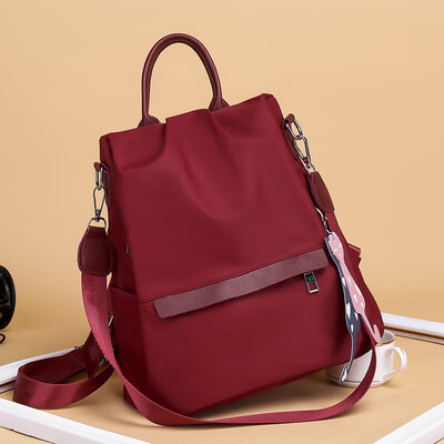 

Oxford cloth waterproof backpack new fashion female travel shoulder bag wild trend retro backpack