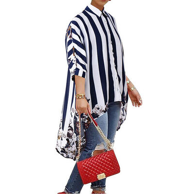 

Women Baggy Batwing Sleeve T Shirt Floral Casual Jumper Pullover Blouse Top