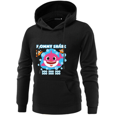 

New Men And Women Family Matching Hoodie Long Sleeve Printed
