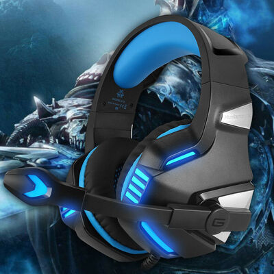 

35mm Gaming Headset Mic LED Headphone For SW MAC PC PS4SlimPro Xbox one SX