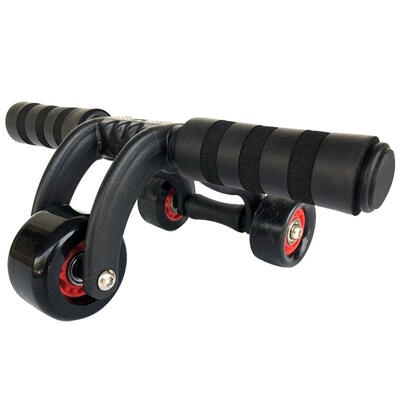 

Fitness Equipment 3 Wheels Power Wheel Abdominal Roller Workout