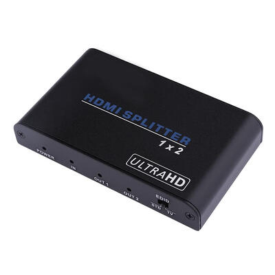 

HDMI 20 Distributor 1 in 2 Out 4K60hz Computer Frequency Divider Video