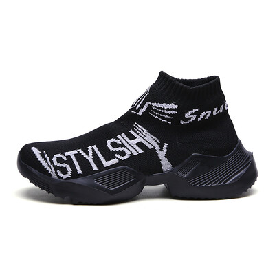 

Socks shoes high to help mens shoes running shoes breathable mesh shoes old shoes casual sports shoes