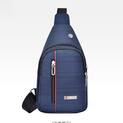 

Tailored Men Oxford Cloth Chest Bag Sports Outdoor Leisure Multi-function Bag