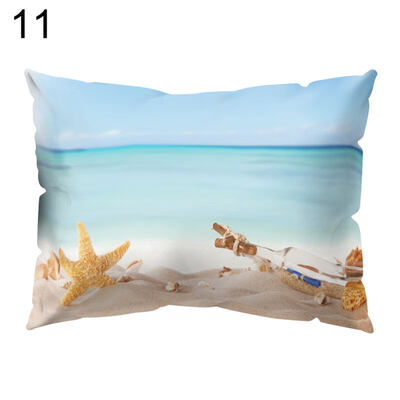 

Fresh Starfish Shell Throw Pillow Protector Case Cushion Cover Bedding Articles