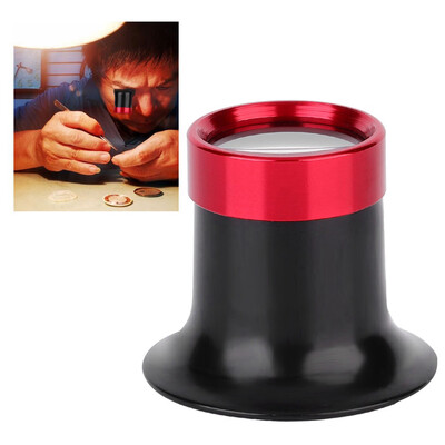 

〖Follure〗10X Eye Magnifier Loupe Repair Watch Tool Monocular Magnifier Loupe Lens Magnifi
