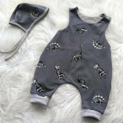 

Newborn Baby Boy Clothes Dinosaur Romper Jumpsuit Bodysuit One-Pieces Outfit Set