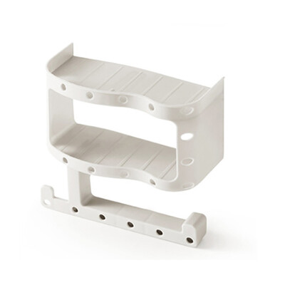 

〖Follure〗Sticker Toilet Paper Roll Tissue Rack Wall Mounted Holder Shelf Cover