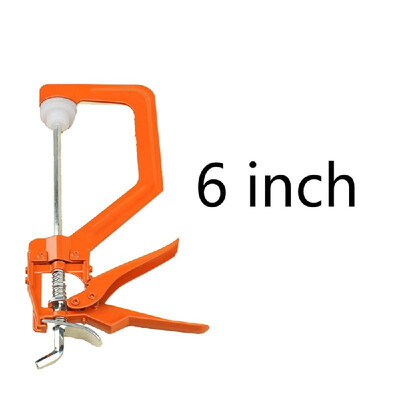 

Meike gun type light fast clamp woodworking clamp compression clamp push-pull fixed clamp tool C-clamp Six-inch light gun quick cl