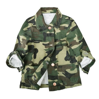 

Girl Toddler Coat Winter Camo Long Sleeve Jacket Outerwear Kids Spring Warm