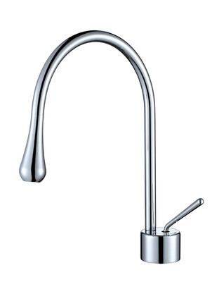 

Kelica Single Handle Bathroom Vanity Vessel Sink Lavatory Faucet Mixer One Hole Deck Mount Tap