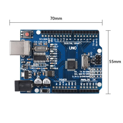 

CH340-UNO UNO R3 Development Board 328P CH340G UNO R3 Board with 50CM USB-B Port Cable