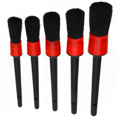 

5pcs Car Air Outlet Vent Dashboard Dust Cleaner Wet Dry Cleaning Brush Tool Set