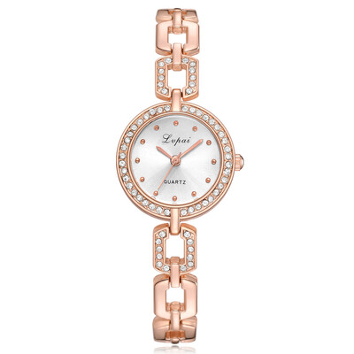 

LVPAI brand quartz watch Korean fashion diamond bracelet watch student bracelet watch