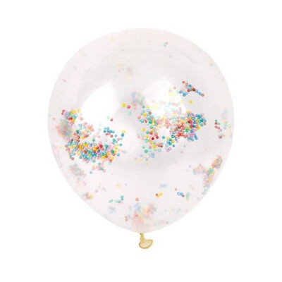 

New Hot 5pcs 12inch Multicolor Confetti Balloon Party Wedding Decoration Christmas Balloons Decoration Birthday Balloon for Kids