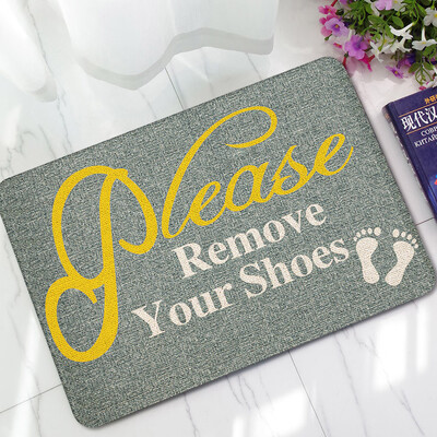 

Toponeto Letter Funny Welcome Home Entrance Floor Rug Non-slip Doormat Outdoor Mat