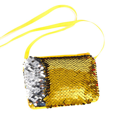 

Toponeto Women Girls Fashion Double Color Sequins Bag Storage Bag Ladies Purse Pouch