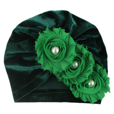 

Newborn Holiday Baby Infant Girl Bowknot Turban Hospital Cap Beanie Hat Headwear