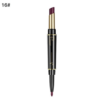 

Double Ended Long Lasting Lipliner Pencil Waterproof Matte Lipstick Moisturizer